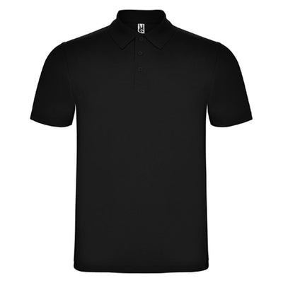 Tricou polo bumbac 100% Roly AUSTRAL negru PO66320102 - Green Print