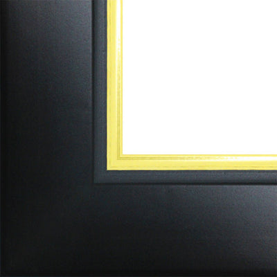 Rama foto Madrid negru+auriu A4 FA4-19 - Green Print