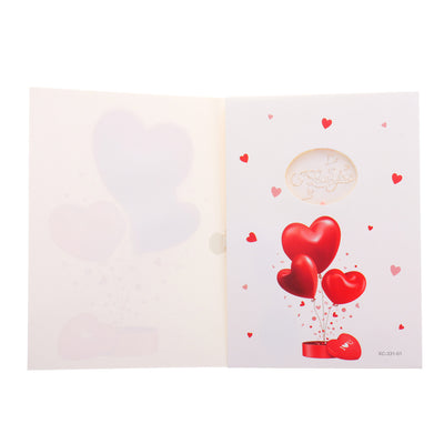 Felicitare muzicala - LOVE XCC012207 - Green Print