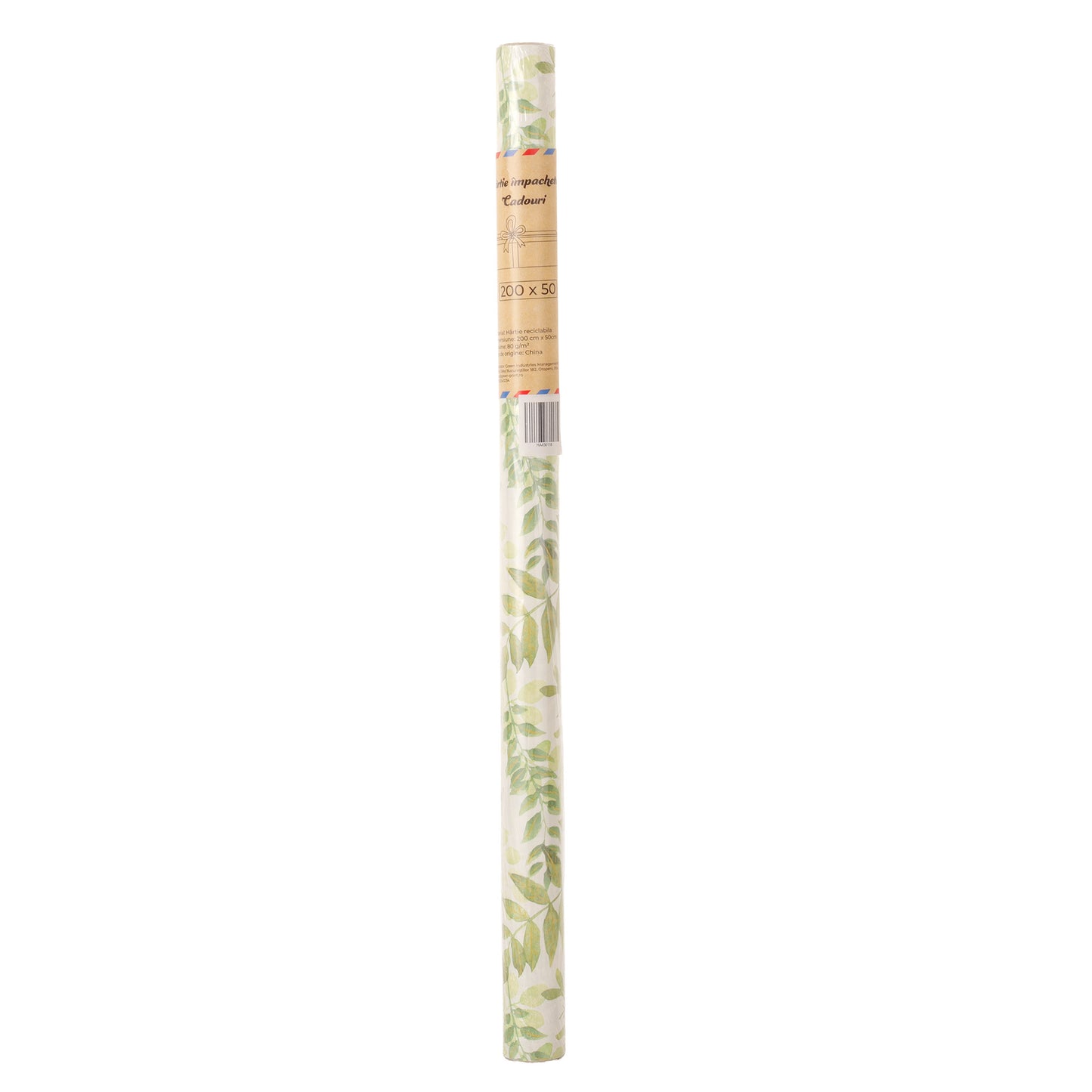 Hartie impachetat cadouri la rola 200x50 - Modele universale HA456118 - Green Print