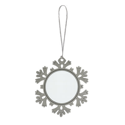 Ornament metalic de brad FULG2 - sublimabil GM103622 - Green Print