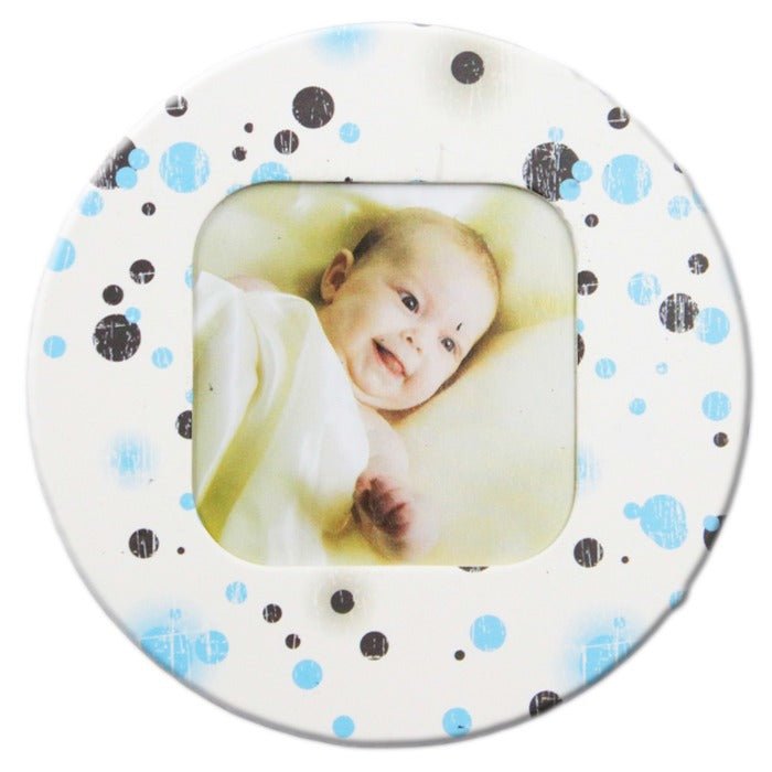 Magnet rotund - buline insertie foto MG5 - Green Print