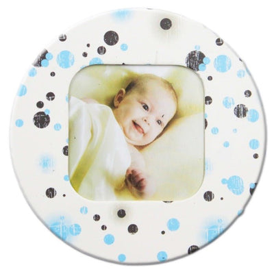 Magnet rotund - buline insertie foto MG5 - Green Print