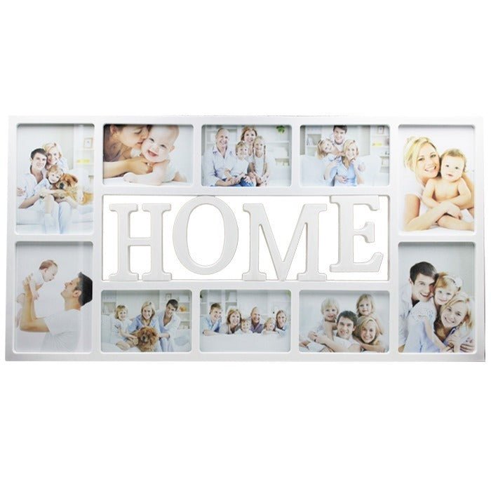 Rama foto colaj Home 10 poze EN26 - Green Print