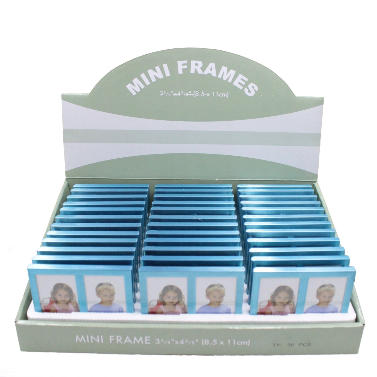 Mini Rama foto dubla aluminiu 8.5x11 A10265SG - Green Print