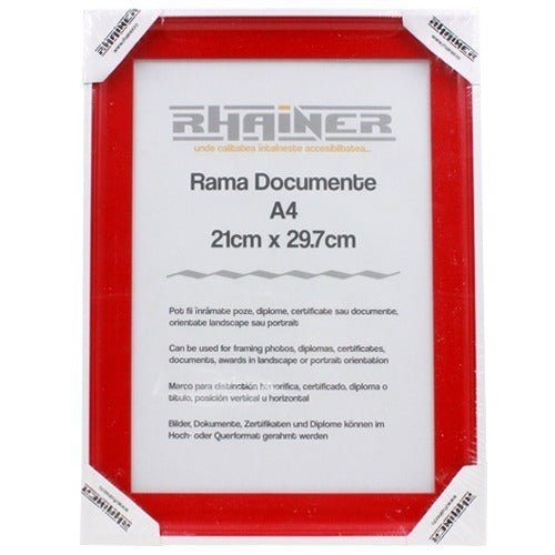 Rama foto Almeria rosu A4 FALMA4 - Green Print