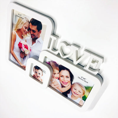 Rama foto colaj Love2 3 poze YW005 - Green Print