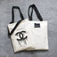 Geanta canvas TOTE maner negru sublimabila GC19 - Green Print