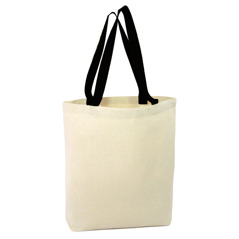 Geanta canvas TOTE maner negru sublimabila GC19 - Green Print