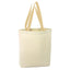 Geanta canvas TOTE maner alb sublimabila GC01 - Green Print