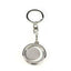 Breloc metalic insertie foto rotund SC22 - Green Print