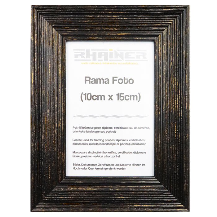Rama foto Bilbao negru 10x15 FP010191015 - Green Print