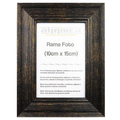 Rama foto Bilbao negru 10x15 FP010191015 - Green Print