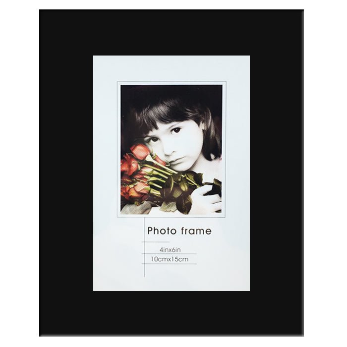 Rama foto sticla Cordoba negru 10x15 ART10119 - Green Print