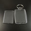 Breloc plastic insertie foto 4x5 - set 100 buc BRE45 - Green Print