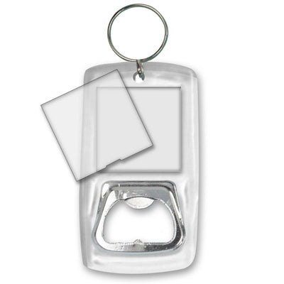 Breloc plastic insertie foto desfacator - set 50 buc BR55 - Green Print