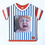 Magnet tricou rosu - albastru insertie foto MG18 - Green Print