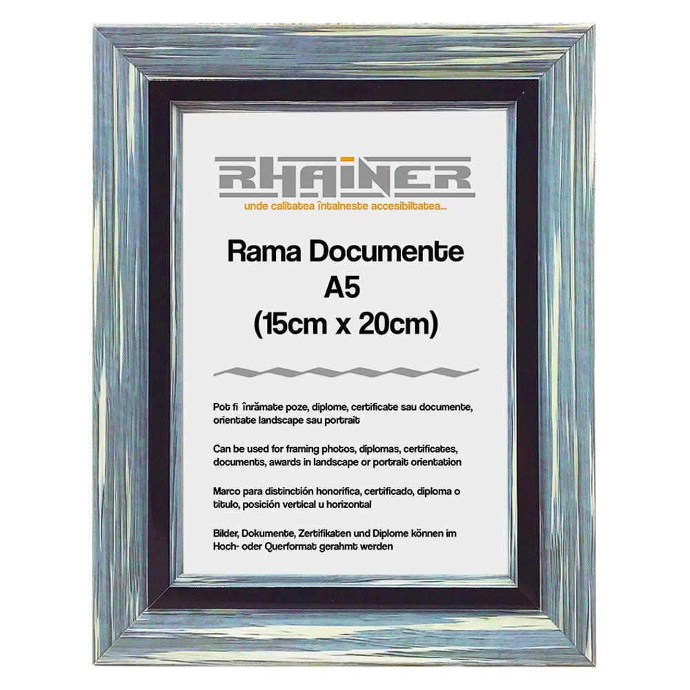 Rama foto Tenerife albastru+negru A5 FP08515A5 - Green Print