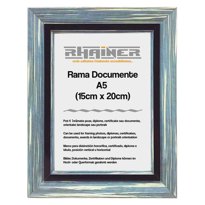 Rama foto Tenerife albastru+negru A5 FP08515A5 - Green Print