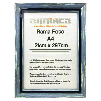 Rama foto Tenerife albastru+negru A4 FP08515A4 - Green Print