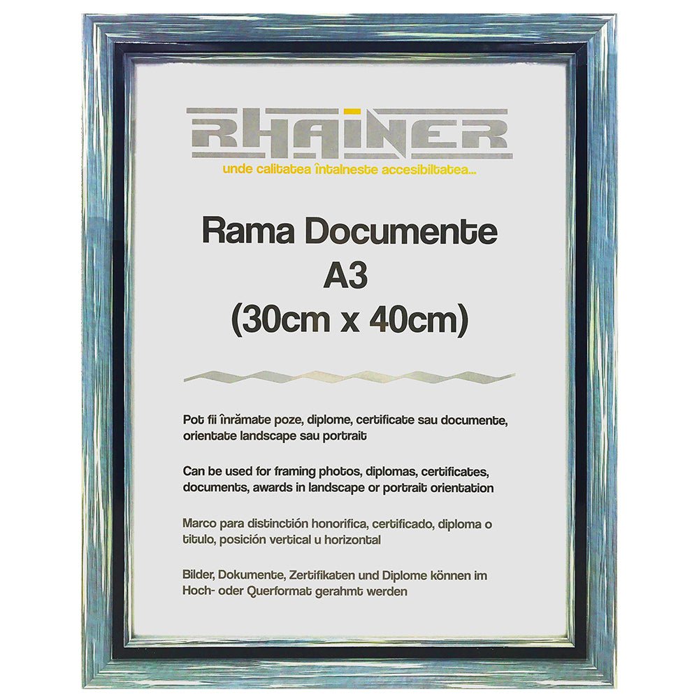 Rama foto Tenerife albastru+negru A3 FP08515A3 - Green Print