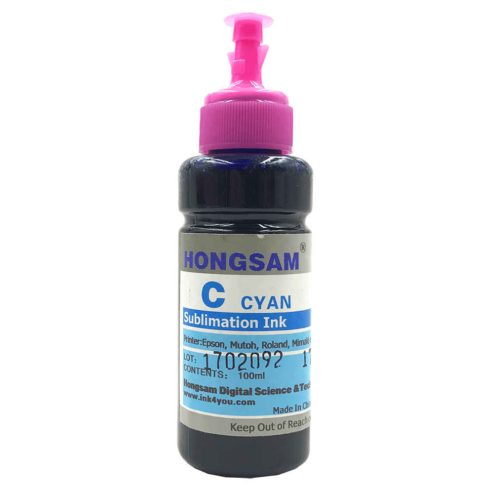 Cerneala sublimare PREMIUM HONGSAM Cyan VH-24 - Green Print