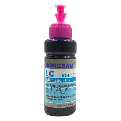 Cerneala sublimare PREMIUM HONGSAM Light Cyan VH-26 - Green Print