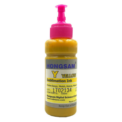 Cerneala sublimare PREMIUM HONGSAM Yellow VH-20 - Green Print