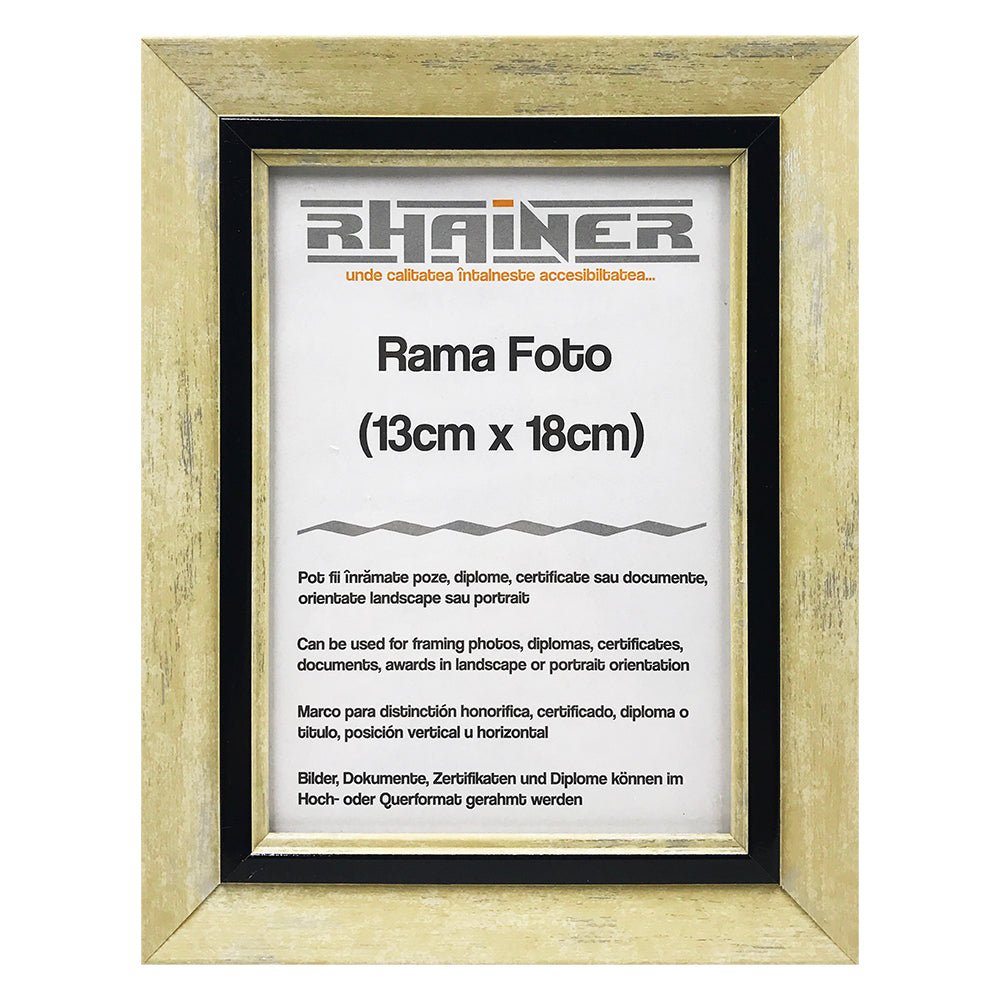 Rama foto Tenerife crem+negru 13x18 FP085011318 - Green Print