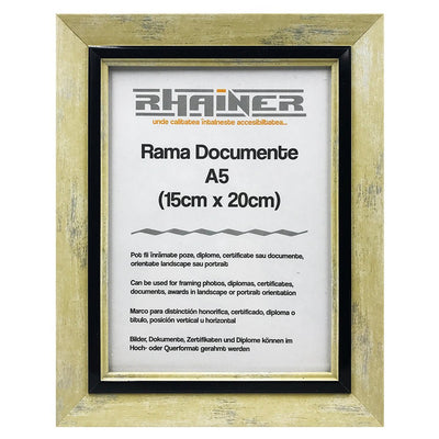 Rama foto Tenerife crem+negru A5 FP08501A5 - Green Print