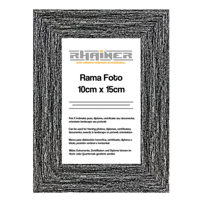 Rama foto Leon negru 10x15 FP086191015 - Green Print