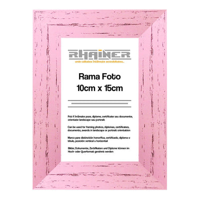 Rama foto Leon roz 10x15 FP086131015 - Green Print