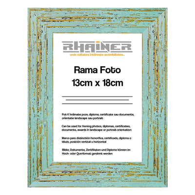 Rama foto Leon albastru deschis 13x18 FP086151318 - Green Print