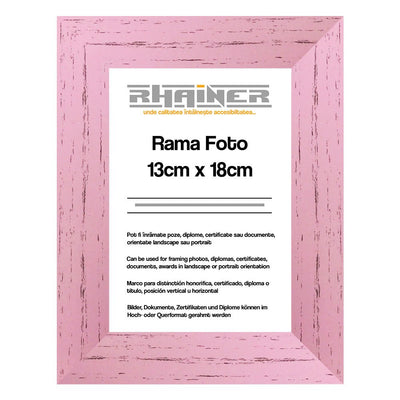 Rama foto Leon roz 13x18 FP086131318 - Green Print