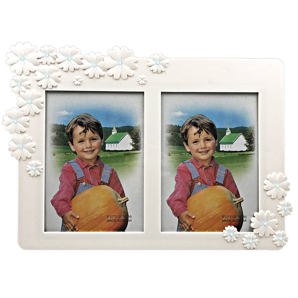 Rama foto colaj Wed 2 poze W0310 - Green Print