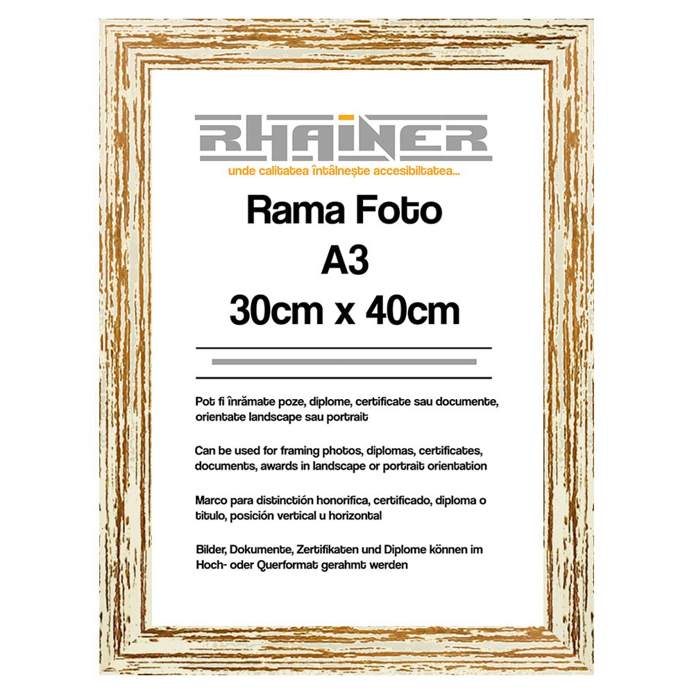 Rama foto Leon crem A3 FP08601A3 - Green Print