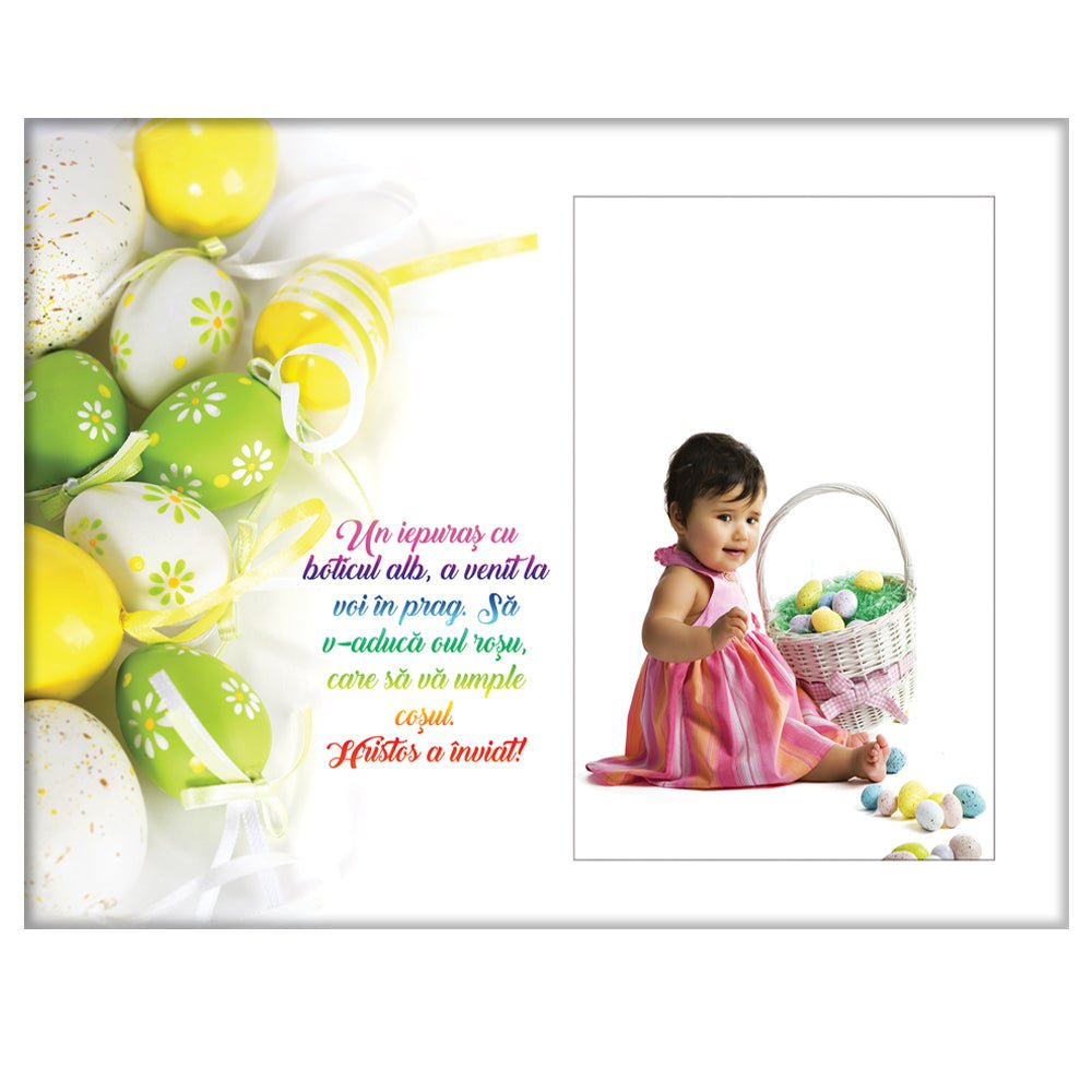 Rama foto sticla PASTE 3 LQ7 - Green Print