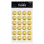 Stickere inimi - set 48 buc STK20 - Green Print