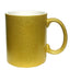 Cana GLITTER aurie sublimabila + cutie individuala A6620 - Green Print