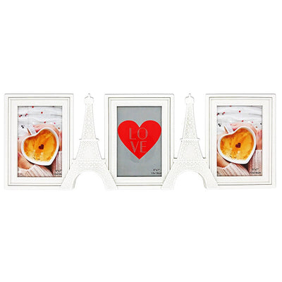 Rama foto colaj EIFFEL 3 poze M1802 - Green Print