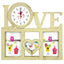 Rama foto ceas LOVE 3 poze H167 - Green Print