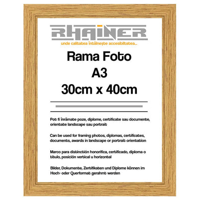 Rama foto Madrid cafe A3 FP091114A3 - Green Print