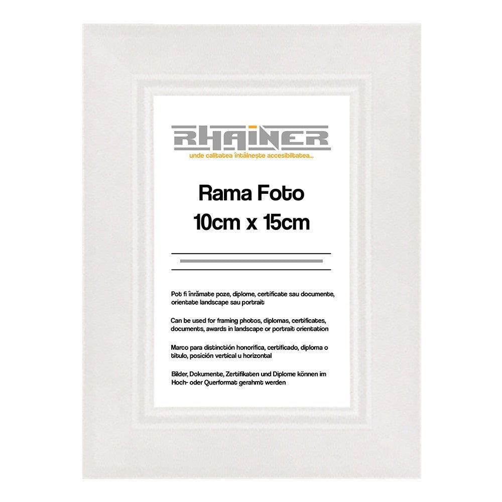 Rama foto Madrid alb 10x15 FM1015-01 - Green Print