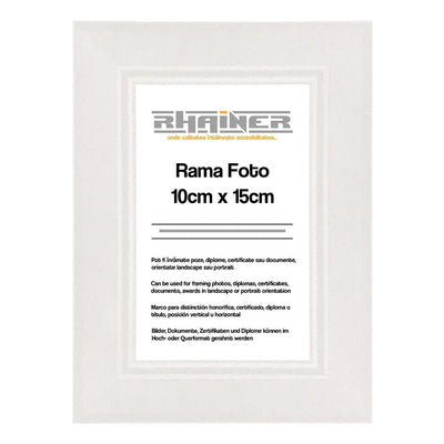 Rama foto Madrid alb 10x15 FM1015-01 - Green Print