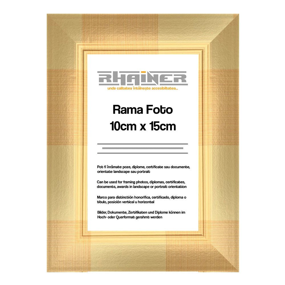 Rama foto Madrid auriu 10x15 FM1015-22 - Green Print