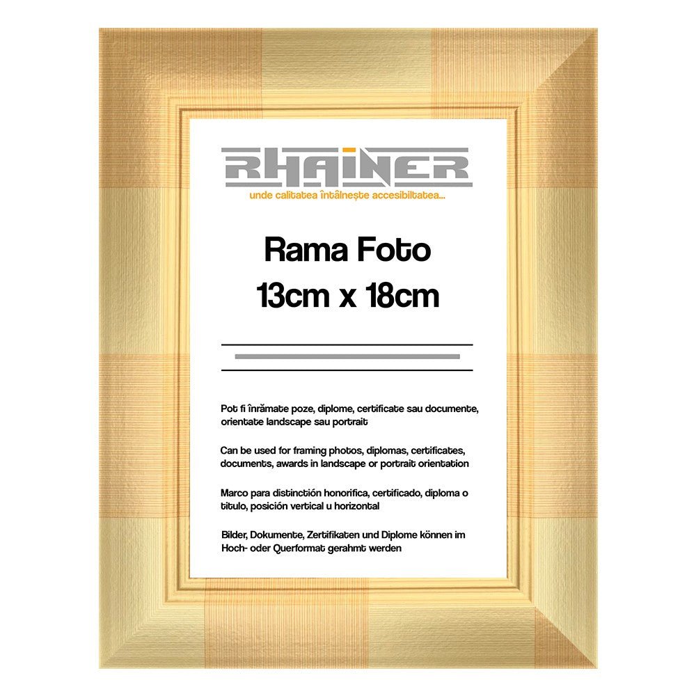 Rama foto Madrid auriu 13x18 FM1318-22 - Green Print