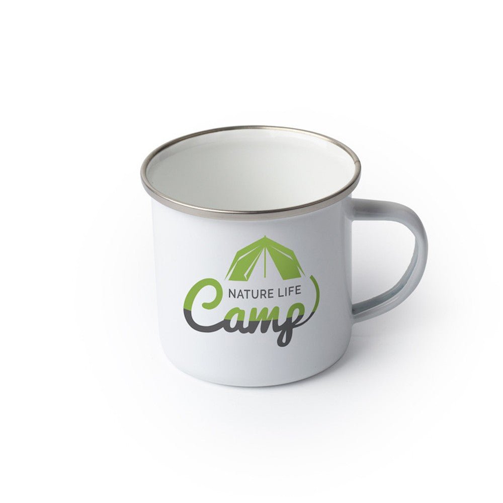 Cana email sublimabila + cutie individuala ENM01 - Green Print