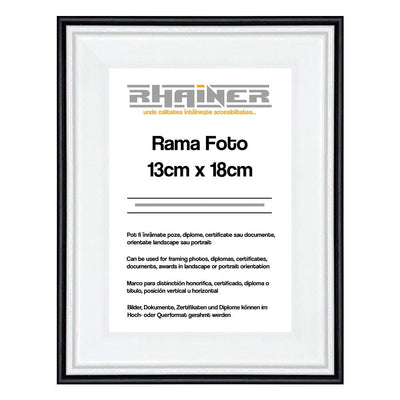 Rama foto Barcelona alb+negru 13x18 FP0941131819 - Green Print