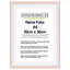 Rama foto Barcelona alb+auriu rose A4 FP0941A431 - Green Print