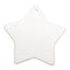 Ornament ceramica sublimabil stea GC620 - Green Print